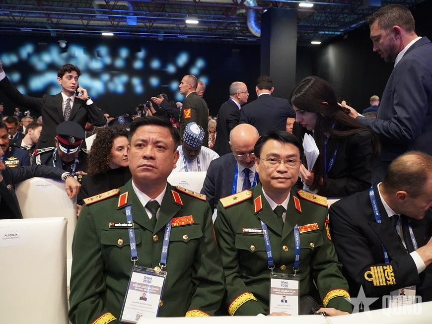 Việt Nam dự Triển lãm Quốc phòng và Hàng không vũ trụ (SAHA) 2026 tại Thổ Nhĩ Kỳ